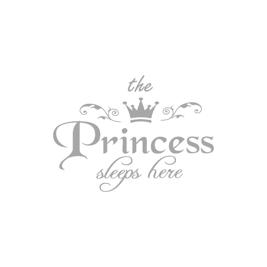 The Sticker Living Room Princess Decal Carving Wall Decal Bedroom Home