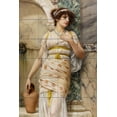 thumbnail image 1 of Tile Mural Kitchen Backsplash - At The Fountain - by John William Godward, 1 of 1