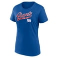thumbnail image 2 of Women's Fanatics Royal New York Giants Start to Finish T-Shirt & Shorts Combo Pack, 2 of 5