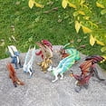thumbnail image 5 of Dragon Figurine, Magic Dragon Figurine, Realistic Plastic Western Flying Dragon Figurine for Collection, Magic Dragon Statue,Home Decor Accessorie, Wild Dragon, 5 of 5