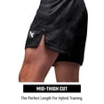 thumbnail image 2 of Hayabusa Hexagon Mid-Thigh Fight Short - Black, X-Large, 2 of 6