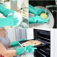 thumbnail image 5 of Latrodar Dishwashing Gloves Household Gloves And Dog Best of Both Worlds f Pet Bathing Gloves Green Home Gadgets, 5 of 5