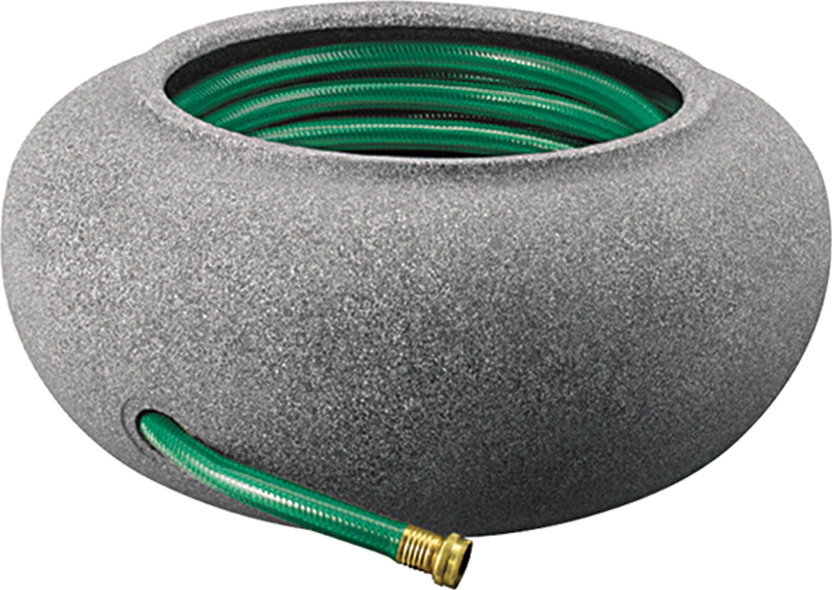 AkroMills 21 inch Granite Garden Hose Pot/Planter