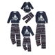 thumbnail image 1 of Conjuntos De Pijamas NavideñOs A Juego Con La Familia Tops Y Pantalones Con Estampado De áRboles XBTCLXEBCO Mamá Azul Marino;S, 1 of 7