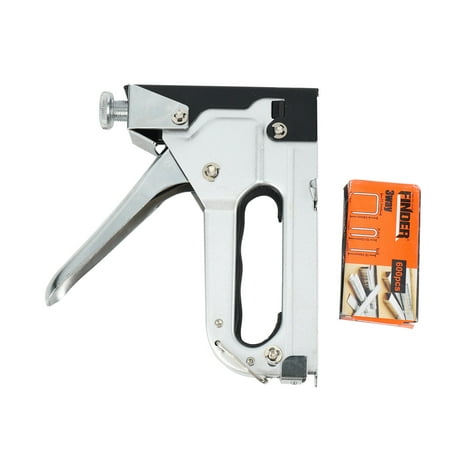 

FINDER Manual Heavy Duty Hand Nail Furniture Stapler Upholstery for Framing with Staples By Free Woodworking Tacker Tool
