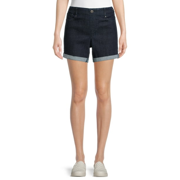 Time and Tru Women's PullOn Denim Shorts