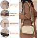 thumbnail image 3 of Bolso Bandolera para Mujer Bolso Bandolera para Mujer Bolsos Modernos con Correa Ancha para el Hombro Bolso Pecho de Piel sintética Bodybag Bolso Bandolera para Mujer, 3 of 5