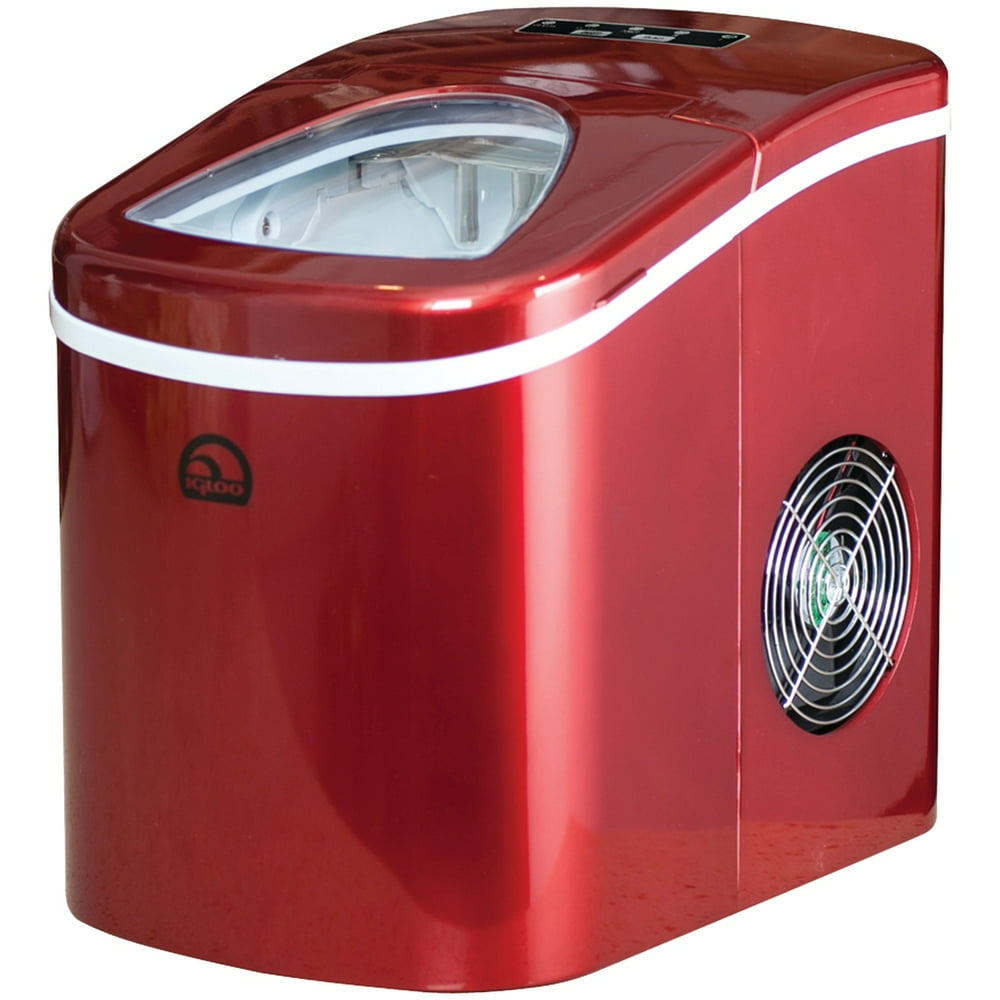 Igloo Compact Portable Ice Maker ICE108 Red