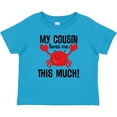 thumbnail image 3 of Inktastic My Cousin Loves Me Boys Boys or Girls Baby T-Shirt, 3 of 5