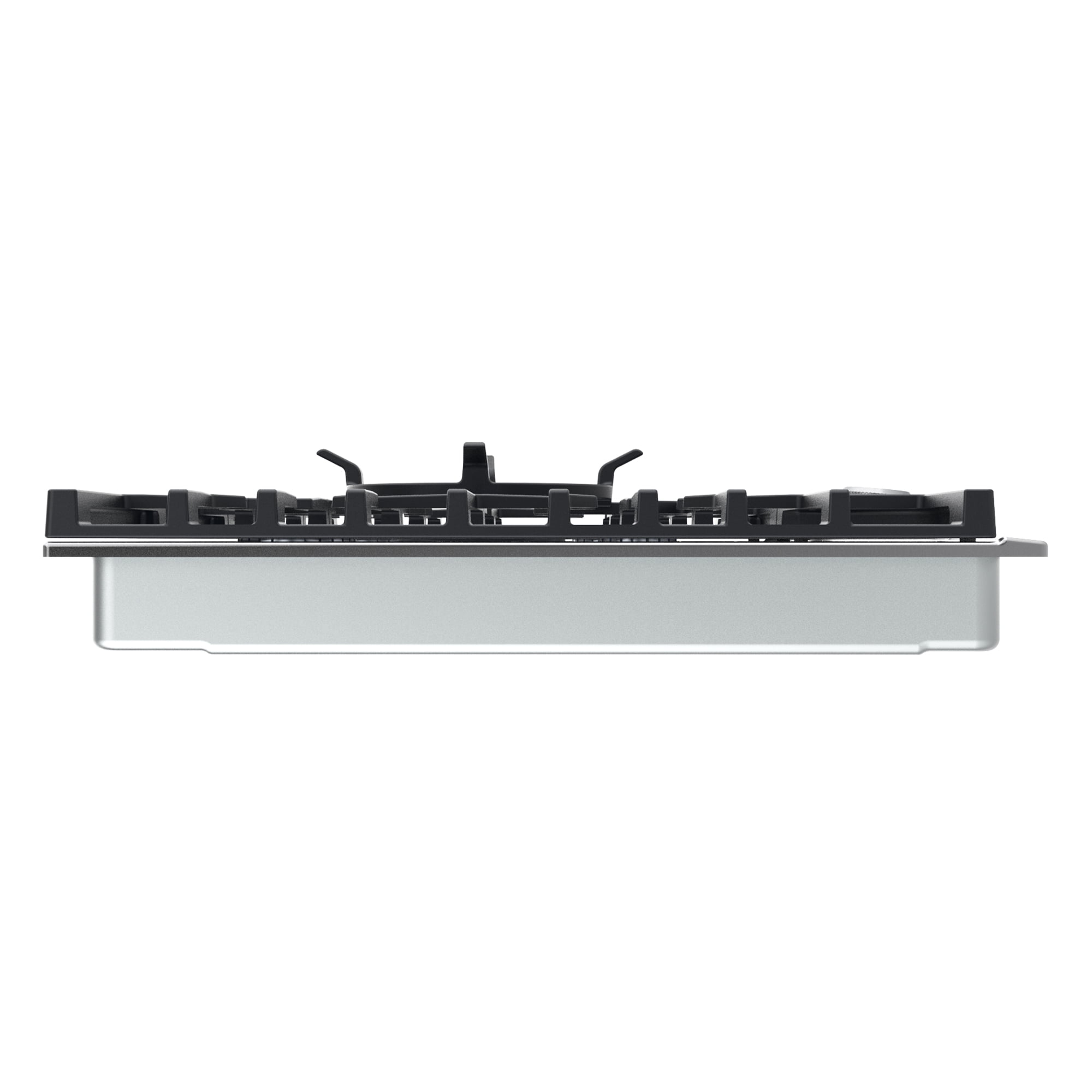 Cosmo 30 in. Vista Collection Drop-in Gas Cooktop with 5 Burners, Metal Knobs in Stainless Steel