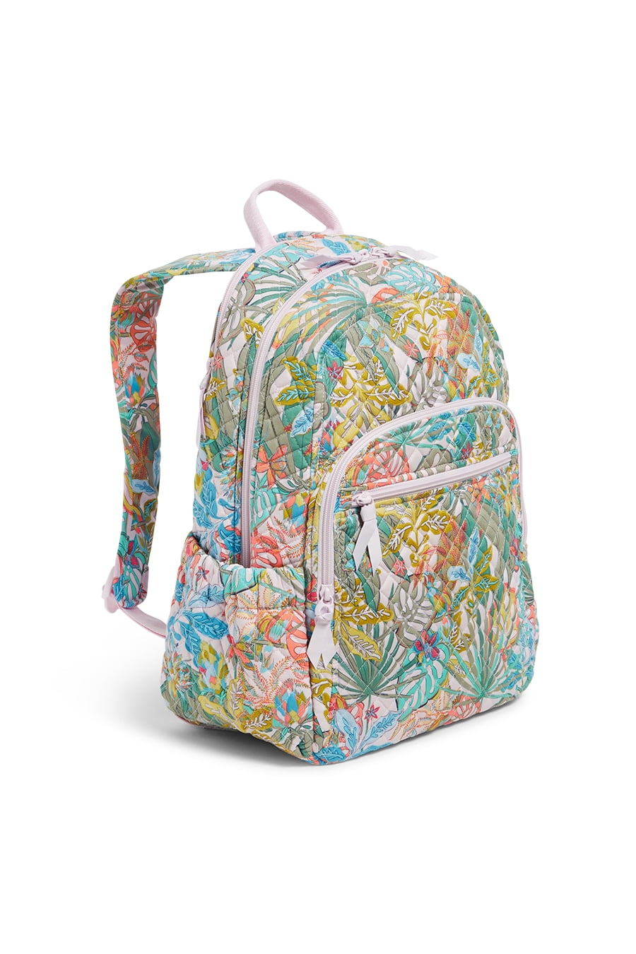 Vera Bradley Women's Recycled Cotton Campus Backpack Hope Blooms