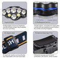 thumbnail image 2 of 8 Led Headlamp, High Lumen Ultra Bright Headlight Flashlight With White Red Lights, Usb Rechargeable Head Lamp, 2 of 5