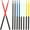 Assorted Color, variant on FUEENIRVA Nylon Drum Sticks 5 Pairs For Students Bar Performances 15 13X1 18X0 59in