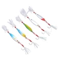 thumbnail image 2 of Metal Jig Lure, Bright Color Jig Fishing Lure Portable 5Pcs  For Bass, 2 of 8