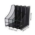 thumbnail image 4 of Durable  Vertical File Holder, File Stand, Black For Office Home School Student, 4 of 8