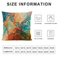 thumbnail image 5 of Pratyus Vibrant Colors Modern Farmhouse Rustic Decorative Couch Pillow Cases with Zipper Home Decor High-Quality Year-Round Pillow Covers 1PC 12x12in, 5 of 5