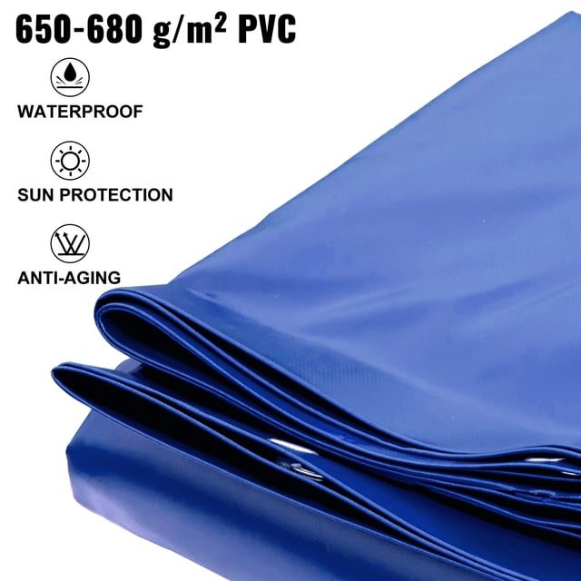 Cubierta de Seguridad para piscina VEVOR PVC 13x23 pies