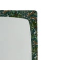thumbnail image 3 of Ambesonne Jungle Animals Fitted Sheet, Tiger Crane Birds, Full Size, Green Teal and Ginger, 3 of 5