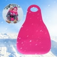thumbnail image 4 of Portable Roll-Up Plastic Snow Sled for Adults and Kids, Extra Thick for Grass, Sand, and Ice Skating, 25.6 x 17.7 Inches, 4 of 5