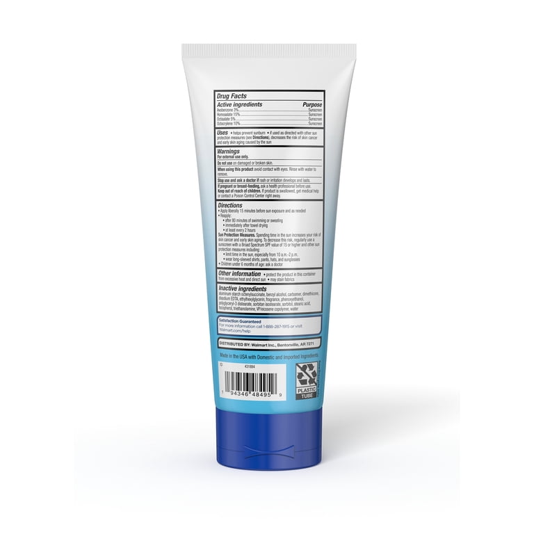 Equate Sunscreen Sport SPF 50 Lotion, 8 oz - Walmart.com