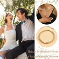 thumbnail image 3 of Wedding Jewelry Set for Brides Bridesmaids Silver Rhinestone Necklace Earrings Bracelet Sets Formal Costume Jewelry Prom Jewelry Sets for Women, 3 of 18