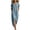 Blue, variant on Dvprdro V Neck Short Sleeve Cotton Side Pockets Loose A Line Maxi Dress for Women Summer Beach Vacation Solid
