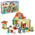 thumbnail image 1 of Juguete LEGO DUPLO Town cuidando animales en la granja 10416, 1 of 6