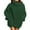Green, variant on Mnyycxen Women's Turtleneck Oversize Sweaters Batwing Long Sleeve Knitted Long Pullover Casual Loose Solid Sweater with Pockets