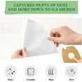 thumbnail image 5 of 18-Pack Vacuum Bags compatible white Eureka Mighty Mite 3670 and 3680 Series Canisters, MM Vacuum Bags 60295A, 60295B, 60295C & 60297A, 5 of 6