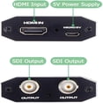 thumbnail image 5 of HD To 3G-SDI/HD 1080p Converter HD/SDI Embedded Audio Converter with Data Cable SDI To HD/HD To SDI, 5 of 5