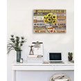 thumbnail image 3 of In This Office Nurse Wall Art Inspirational Quotes Therapist Medical Teamwork Nursing Gifts Sunflower Pictures Wall Decor We Are A Team Canvas Painting Prints Decorations Framed for School 16"x12", 3 of 6