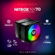 thumbnail image 3 of Disipador CPU Gamer Balam Rush NX70 120mm ARGB LGA 1700 AM5 Negro, 3 of 6