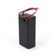 thumbnail image 3 of Cajas de soporte de batería de CC de 9 V Caja de almacenamiento de batería de plástico negro duradero de 9 V con cable de encendido Interruptor ON/OFF, paquete de 3 Unbranded GSOT21500, 3 of 6