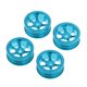 thumbnail image 2 of Llantas Hexagonales perfecl de 4 Piezas 19 Mm para RC 1:10 Azul, 2 of 6