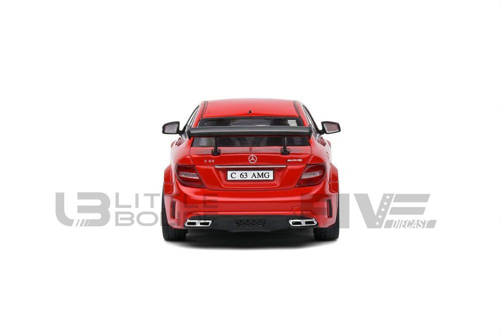 Spark Mercedes Benz AMG C63 Coupe 2015 Black Black 1 43 Out