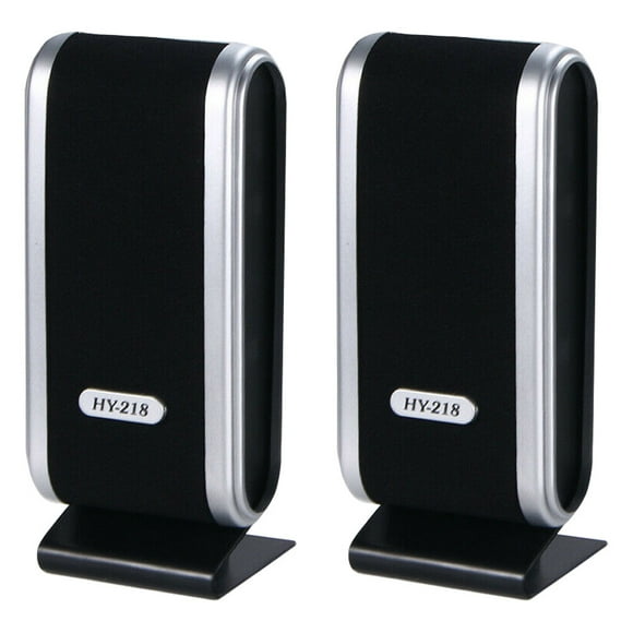 EeaseCA USB Power Computer Speakers Stereo Portable Mini Speaker Laptop Speaker