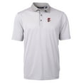 thumbnail image 2 of Men's Cutter & Buck Gray Fresno Grizzlies Big & Tall Virtue Eco Pique Micro Stripe Recycled Polo, 2 of 3