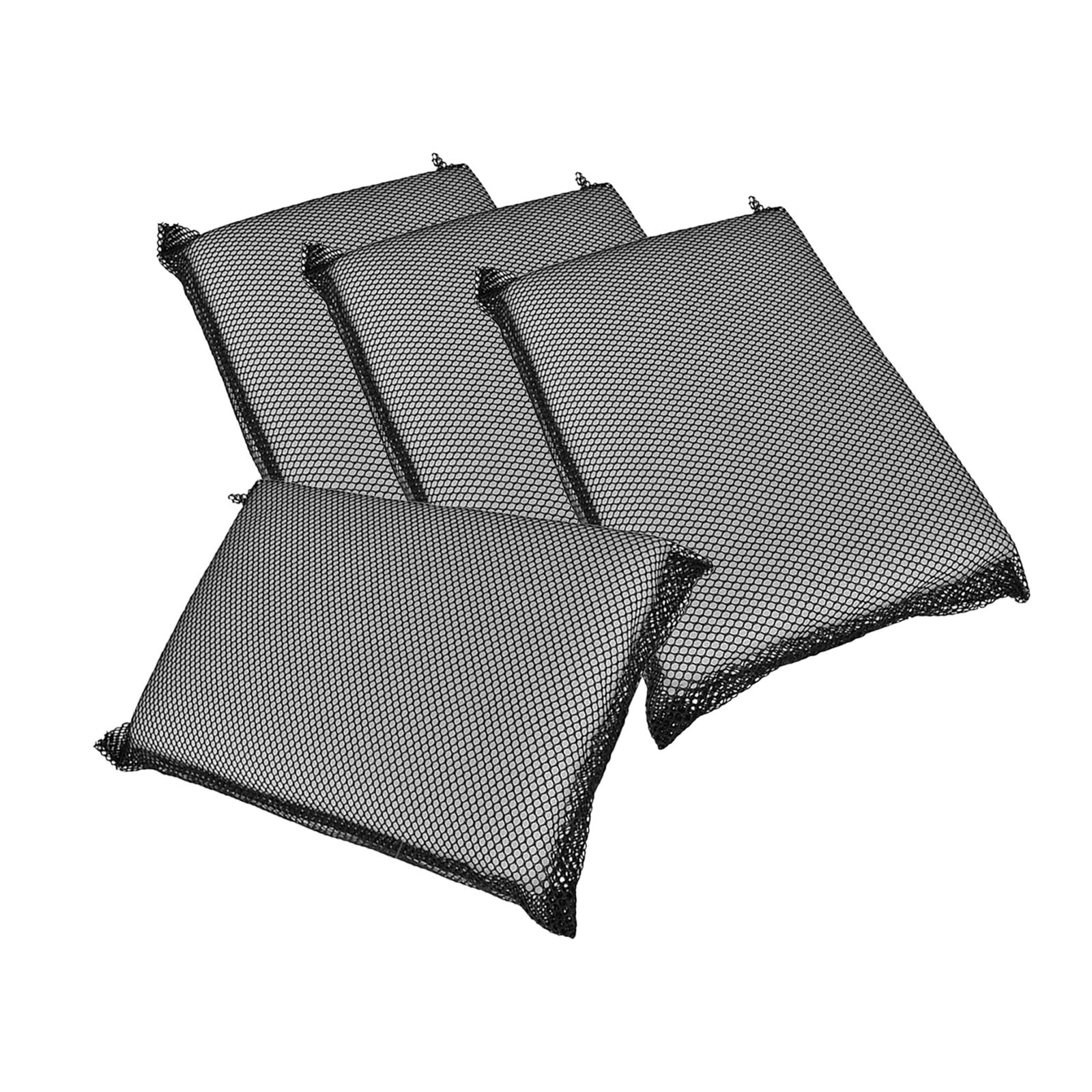 oshhni 4 Pieces Robotic Pool Cleaner Filter Pads Washable Premium Easy Installation