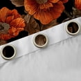 thumbnail image 4 of Homewish Teenagers Adults Retro Chic Floral Curtains Pack of 2 (42x84 Each),Vintage Aesthetic Curtains Blackout,Exotic Style Bedroom Curtains,Breathable Home Decor, 4 of 6