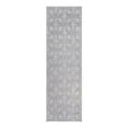 thumbnail image 3 of Malini Haley Light Gray Modern Geometric High-Low Area Rug, 2x8, 3 of 6