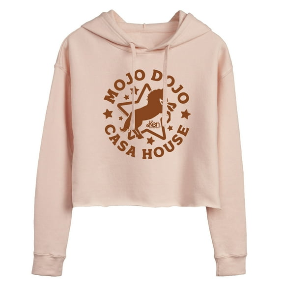 Barbie The Movie - Mojo Dojo Casa House - Juniors Cropped Pullover Hoodie