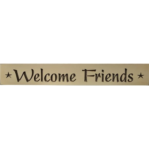 Welcome Friends Engraved Sign With Stars Distressed Painted Wood Plaque Country Primitive Daƒae A A Aƒa Sa A C Cor Walmart Com Welcome Friends Engraved Sign With Stars Distressed Painted Wood Plaque Country Primitive Daƒae A A Aƒa Sa A C Cor Walmart Com