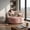 Pink, variant on Oversized Bean Bag Chair with Backrest & Cushion, Cozy Round Floor Sofa Chair for Living Room & Bedroom, Soft Plush Lounge Chair,Pink