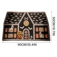 thumbnail image 3 of Halloween Irregular Rug Non Slip Floor Mat Washable Stain Resistant Soft Area Carpet for Bedroom Living Room Sofa Side Entryway Indoor Decorative, 3 of 8