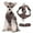 Coffee-CO-clearacne, variant on OEFNTAC Home and Kitchen Reflective Pet Harness Leash Breathable Adjustable Vest Soft Padded No Pull for Cat Dog Outdoor Walking