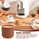 thumbnail image 4 of Posavasos de corcho redondos de 10 cm que absorben el calor, paquete de 6, aptos para la mayoría de tazas en la oficina o el hogar., 4 of 5