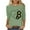 Green, variant on My Items Graphic Shirts for Women Y2k Long Sleeve Tops for Women Dressy Plus Size Womens Long Sleeve Cotton Blouses Womens Tunic Tops Dressy Casual Boho
