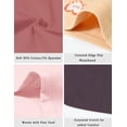 thumbnail image 4 of Women's High-Waisted Cotton Briefs - Soft Stretch Full Coverage Underwear 4-Pack, 4 of 5