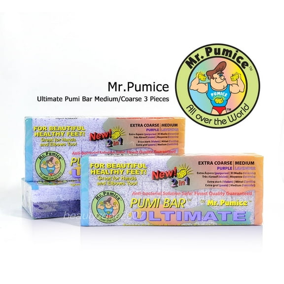 3 Bar Mr. Pumice Ultimate Pumi Bar Medium / Extra Coarse