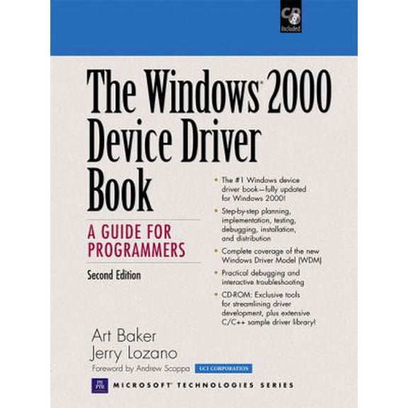 Pre-Owned The Windows 2000 Device Driver Book: A Guide for Programmers [With CDROM] (Paperback) 0130204315 9780130204318